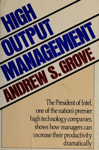 High Output Management