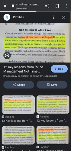 Mind Management, Not Time Management