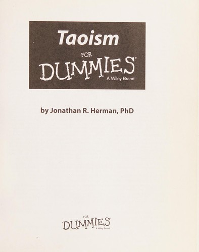 Taoism For Dummies