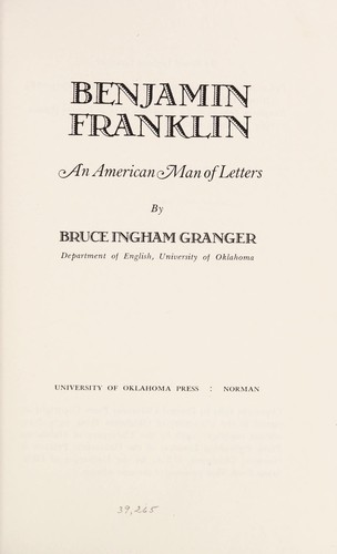 Benjamin Franklin  An American Life