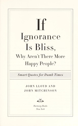 Happy, Why More or Less Everything Is Absolutely Fine