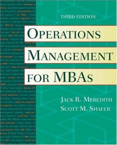 Operations Management For Dummies