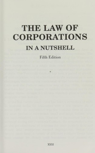 The Corporation in the Twenty-First Century Why