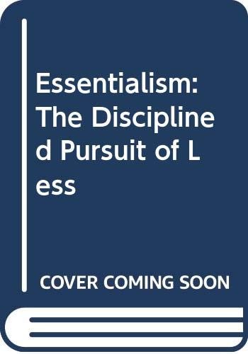The Disciplined Pursuit of Less